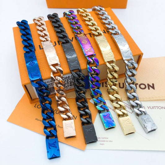 【2024】LV 関税負担なし（本物保証） LV ブレスレット 6 カラー 21cm